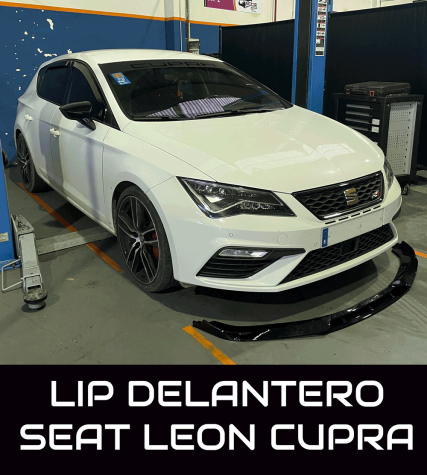 Instalación Lip delantero Seat Leon Cupra 5F
